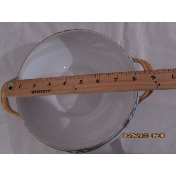 Meito China serving pieces covered dish and gravy boat with under plate Helena - Picture 7 of 9